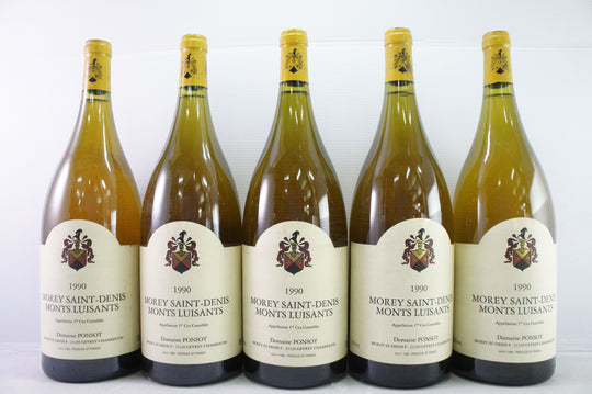 Ponsot Morey Saint Denis Clos des Monts Luisants Blanc 1er Cru Magnum 1990