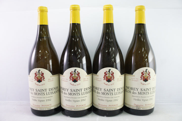 Ponsot Morey Saint Denis Clos des Monts Luisants Blanc 1er Cru Magnum 1992