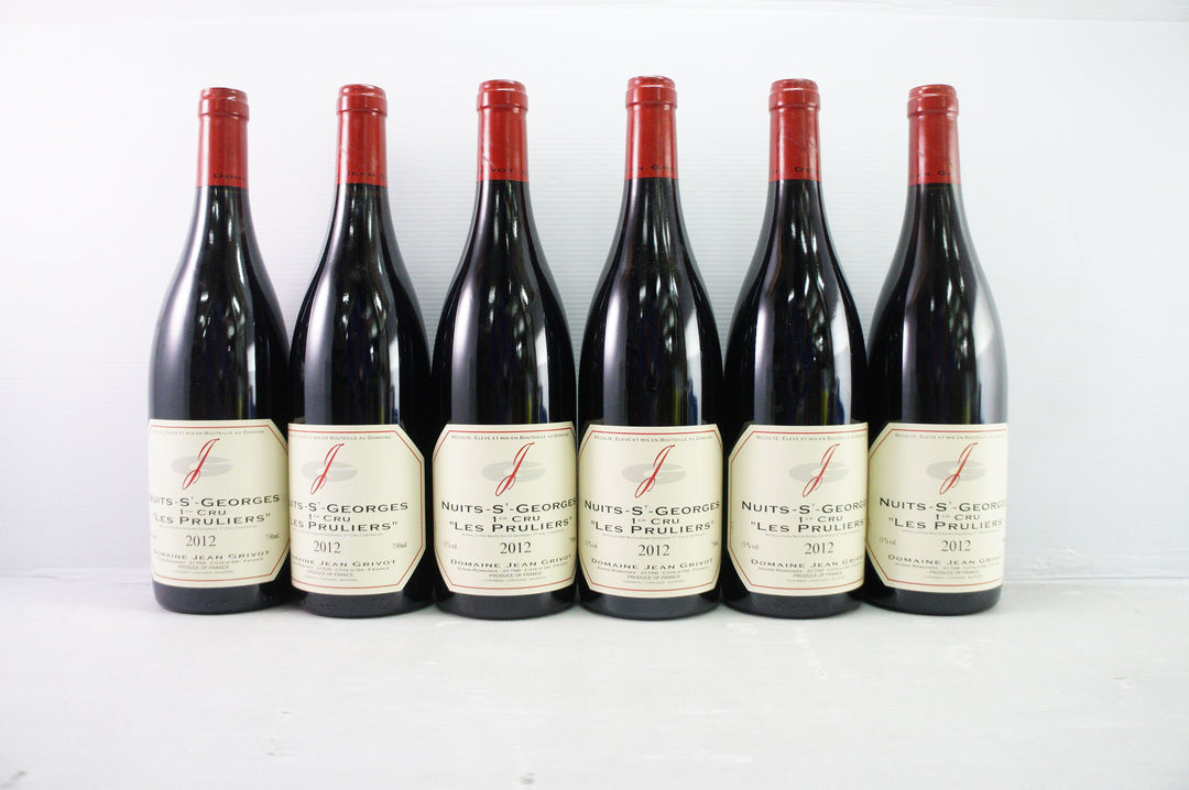 Jean Grivot Nuits St Georges Les Pruliers 1er Cru 2012