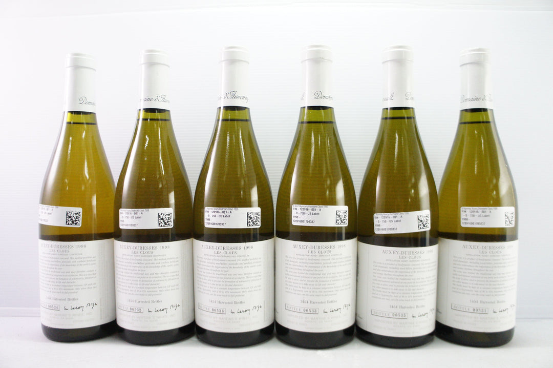 d'Auvenay Auxey Duresses Les Clous 1998