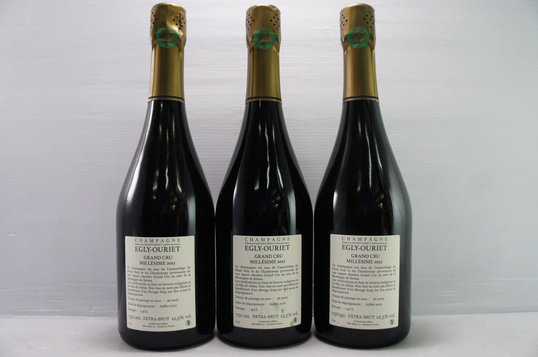 Egly Ouriet Millesime Grand Cru Extra Brut 2012