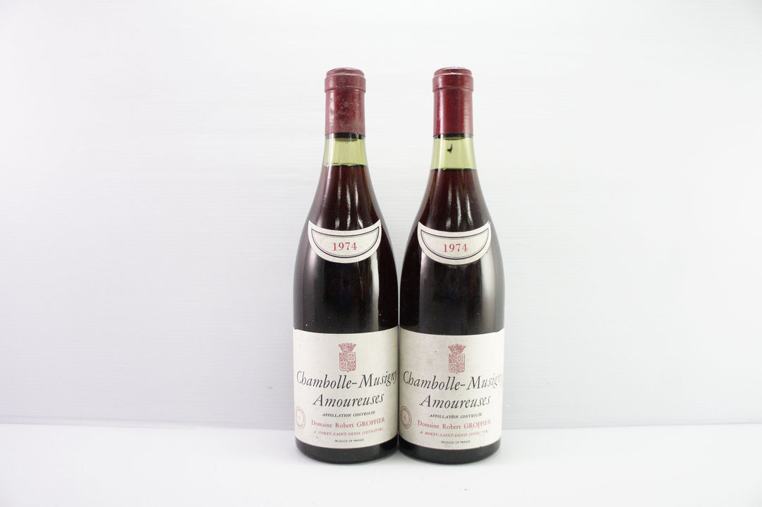 Robert Groffier Chambolle Musigny Les Amoureuses 1er Cru 1974 *