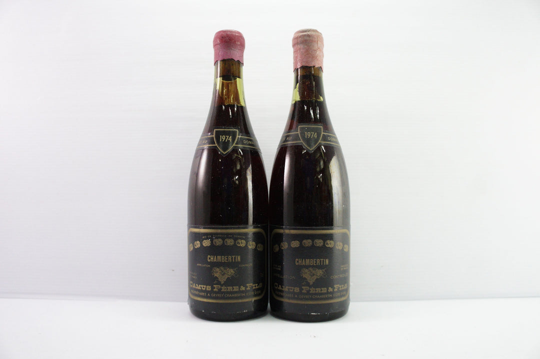 Camus Pere et Fils Chambertin Grand Cru 1974 *