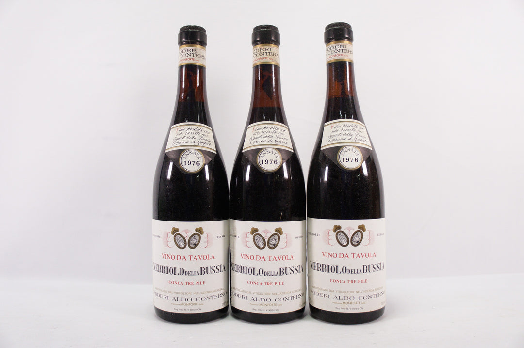 Aldo Conterno Nebbiolo della Bussia Conca Tre Pile 1976 *