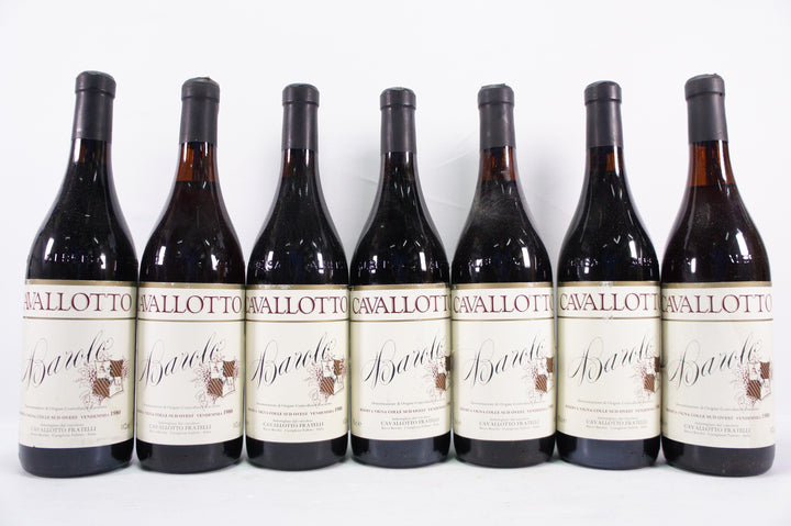 Cavallotto Barolo Riserva Vigna Colle Sud Ovest 1980 *