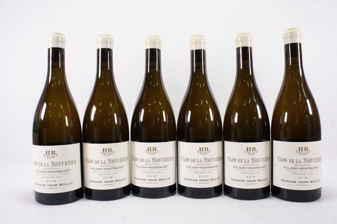 Henri Boillot Puligny Montrachet Clos de la Mouchere 1er Cru 2018