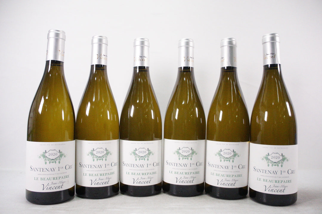 Jean Marc Vincent Santenay Beaurepaire 1er Cru Blanc 2020