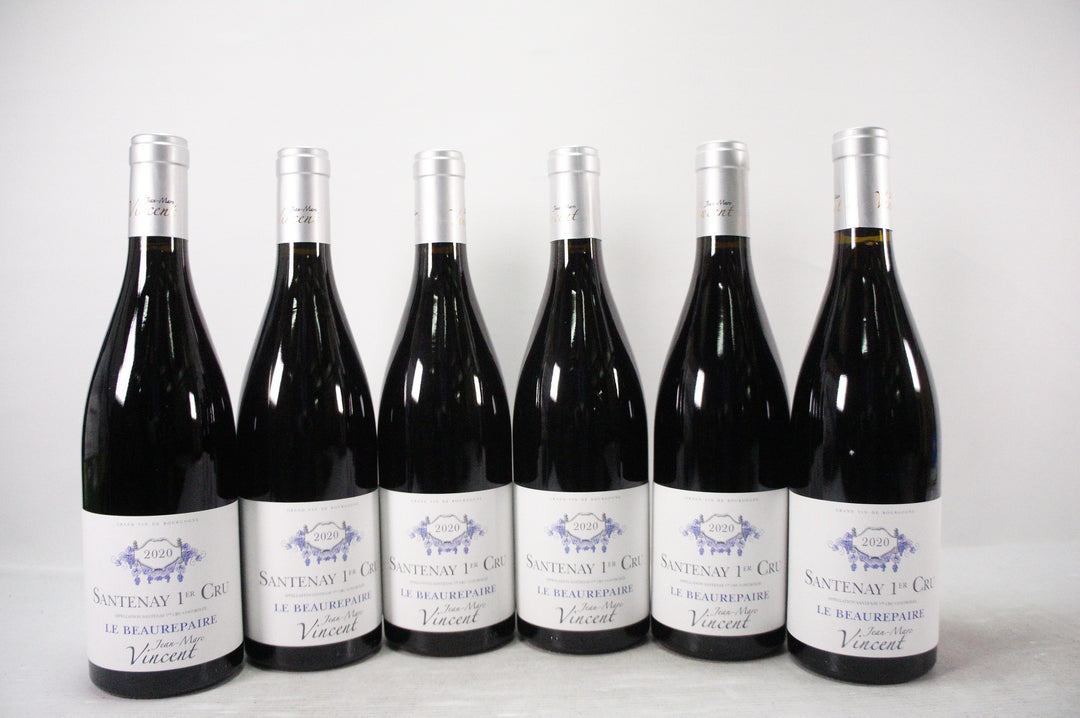Jean Marc Vincent Santenay Beaurepaire 1er Cru Rouge 2020