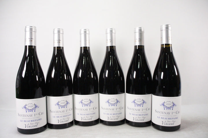 Jean Marc Vincent Santenay Beaurepaire 1er Cru Rouge 2020