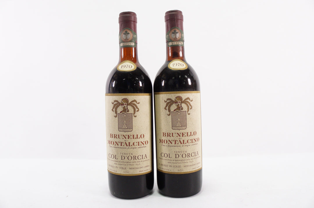Col D'Orcia Brunello di Montalcino 1970 *