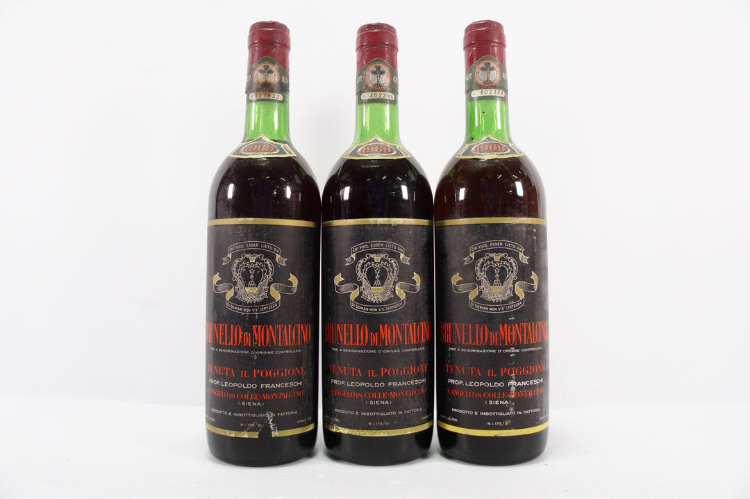 Il Poggione Brunello di Montalcino 1969 *