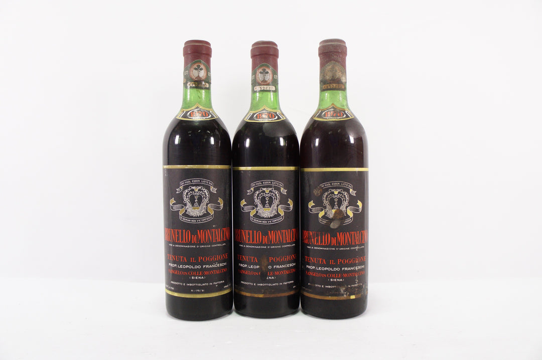 Il Poggione Brunello di Montalcino 1970 *