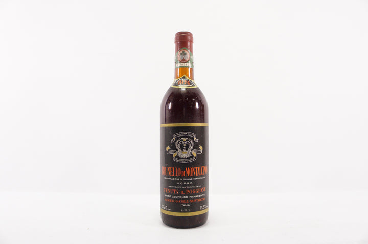 Il Poggione Brunello di Montalcino 1974