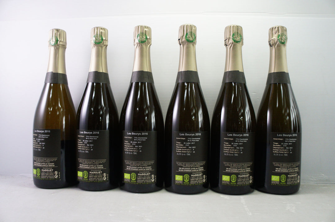 Marguet Les Beurys Grand Cru Brut Nature 2016