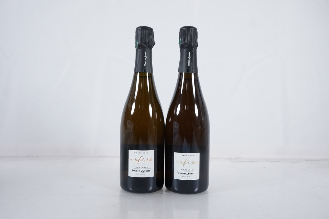 Vouette & Sorbee Infine Brut Nature 2 Bottles Box Set 2009