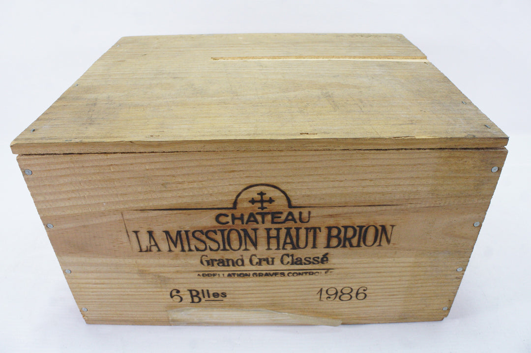 Chateau La Mission Haut Brion 1986 *