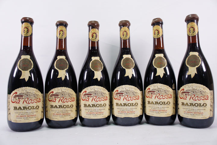 Giuseppe Ravinale Ca' Rossa Barolo 1971 *