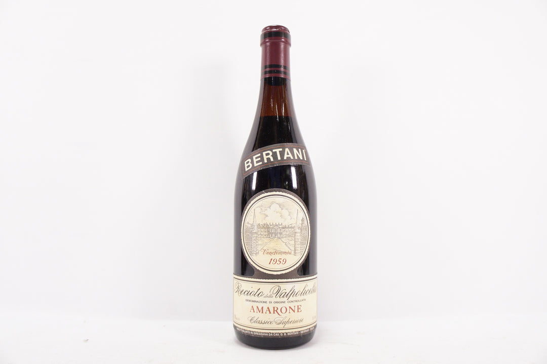 Bertani Amarone Della Valpolicella Classico Superiore 1959