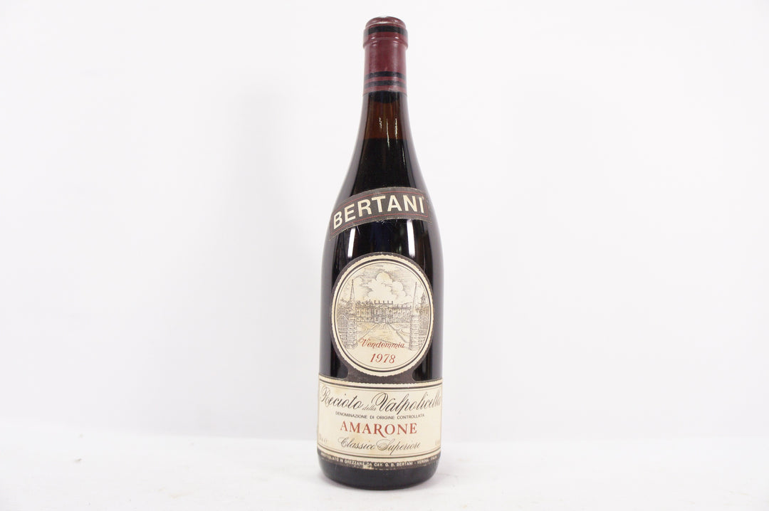 Bertani Amarone Della Valpolicella 1978