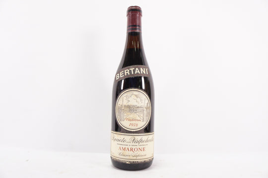 Bertani Amarone Della Valpolicella 1978