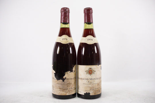 Ramonet Chassagne Montrachet Morgeot 1er Cru Rouge 1978 *