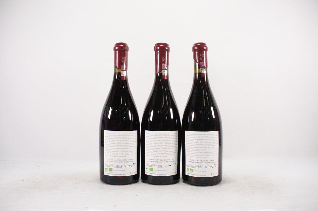 Leroy (Domaine) Nuits St Georges Aux Boudots 1er Cru 2009
