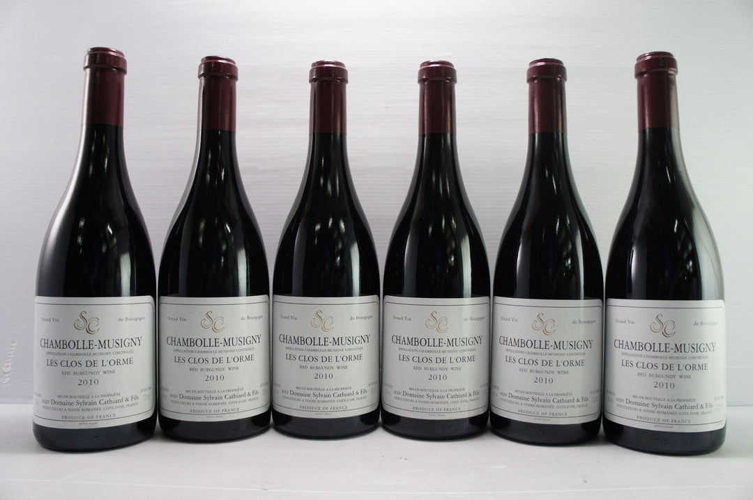 Sylvain Cathiard Chambolle Musigny Les Clos de L'Orme 2010