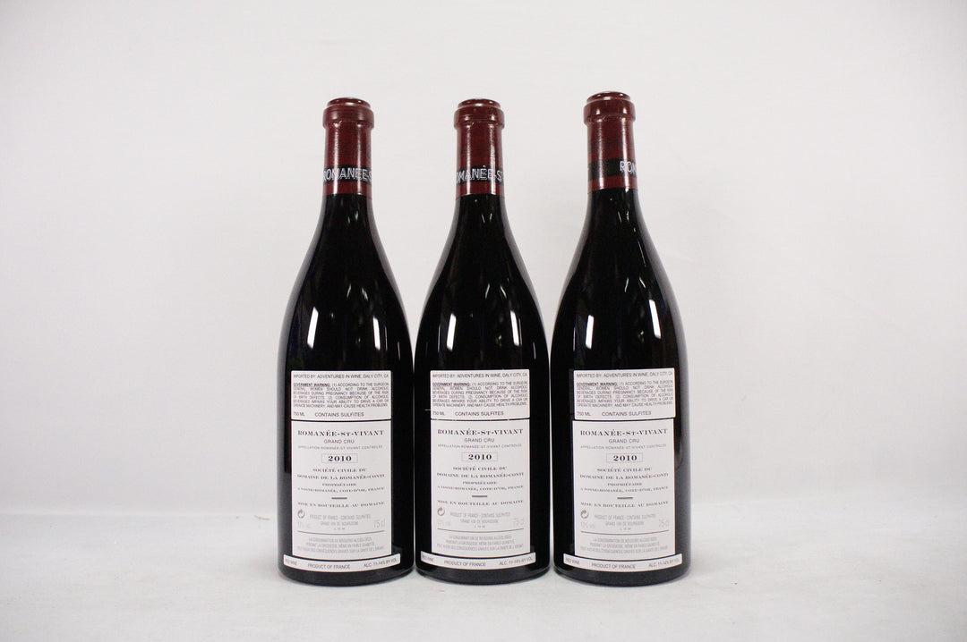 DRC Romanee St Vivant Grand Cru 2010