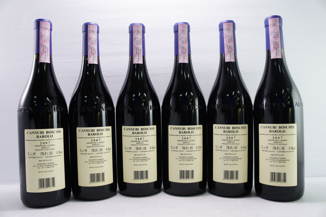 Sandrone Barolo Cannubi Boschis 2007