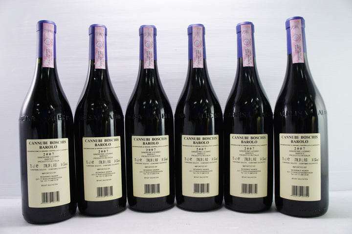 Sandrone Barolo Cannubi Boschis 2007