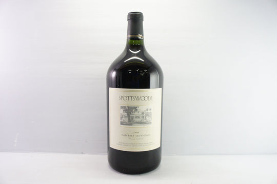 Spottswoode Family Estate Grown Cabernet Sauvignon Double Magnum 1990 *