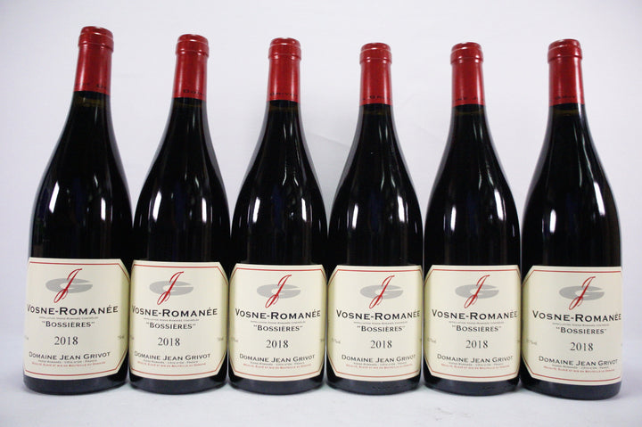 Jean Grivot Vosne Romanee Bossieres 2018