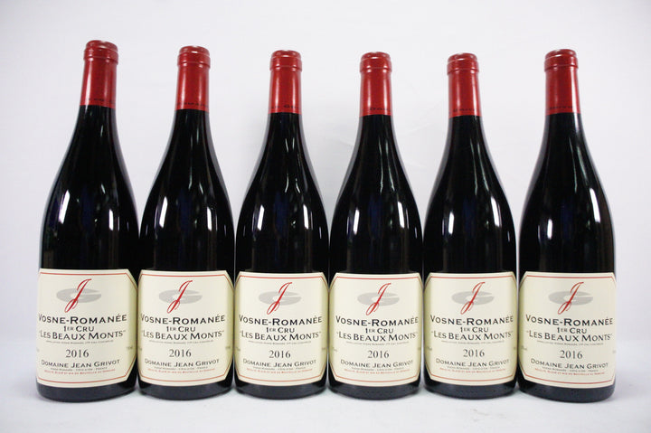 Jean Grivot Vosne Romanee Les Beaux Monts 1er Cru 2016
