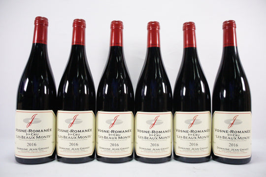 Jean Grivot Vosne Romanee Les Beaux Monts 1er Cru 2016