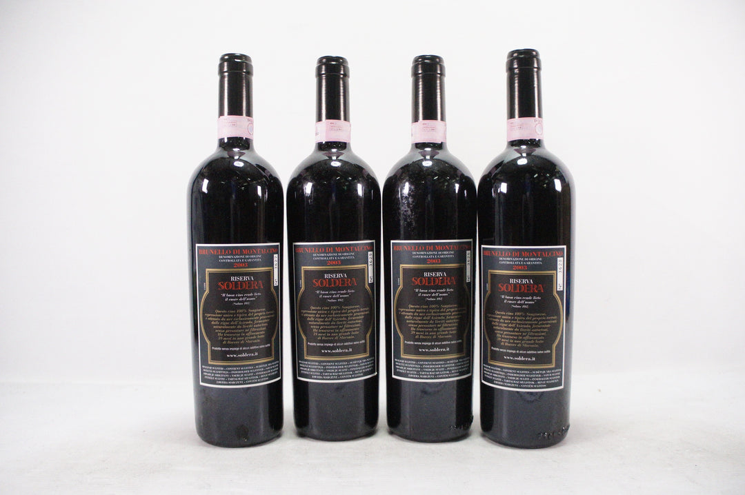 Soldera Case Basse Brunello di Montalcino Riserva 2003