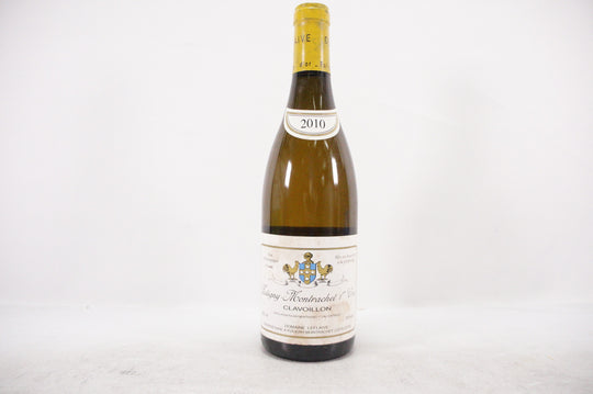 Leflaive Puligny Montrachet Clavoillon 1er Cru 2010