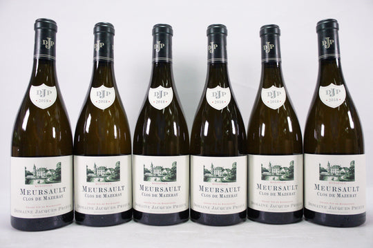 Jacques Prieur Meursault Clos Mazeray Monopole 2018