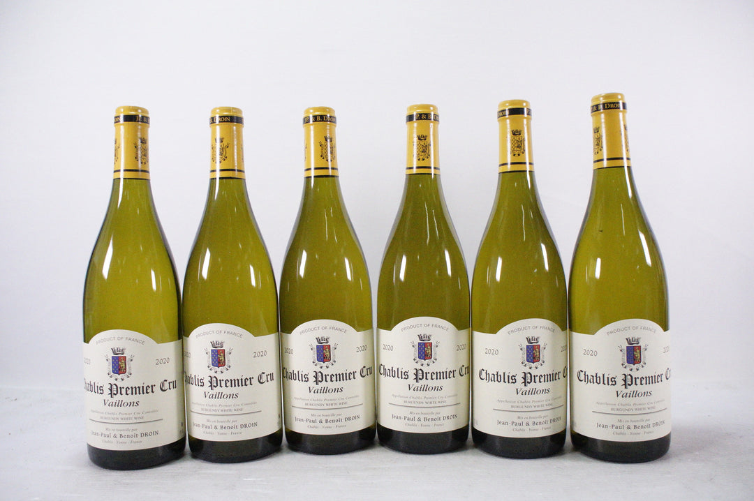 Jean-Paul & Benoit Droin Chablis Vaillons 1er Cru 2020