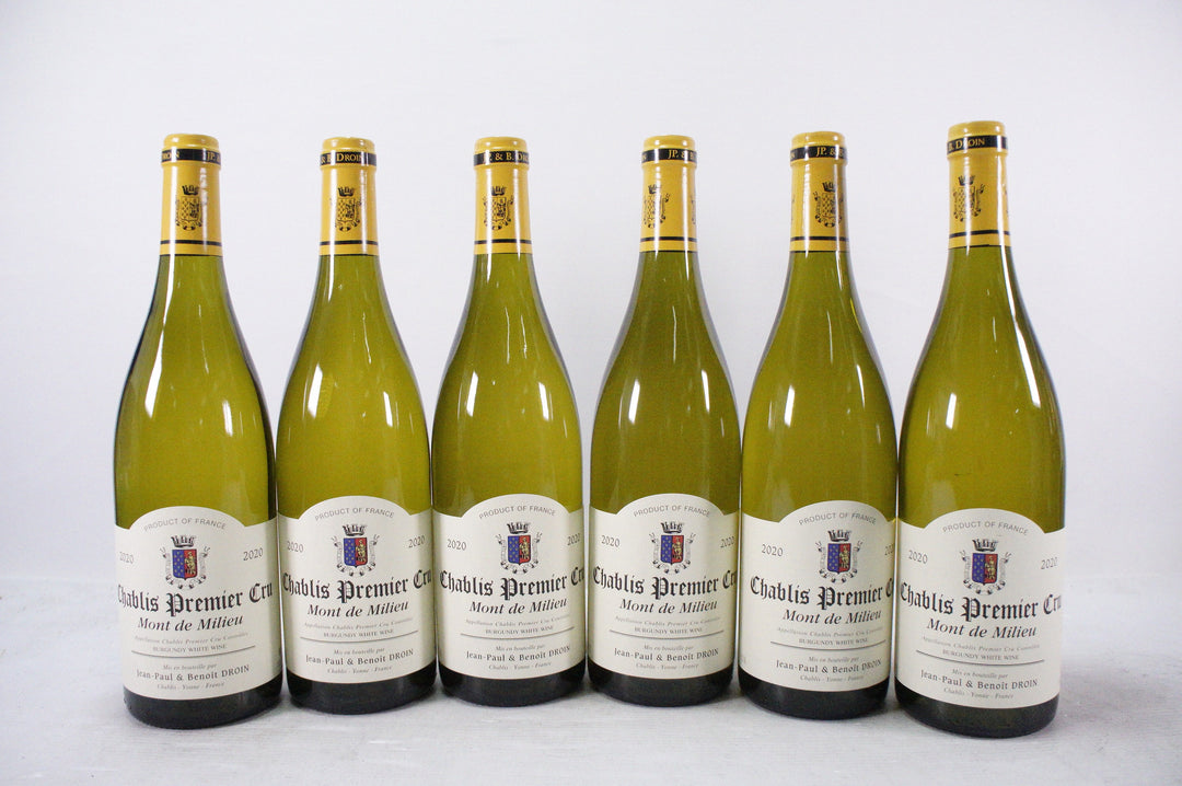 Jean-Paul & Benoit Droin Chablis Mont de Milieu 1er Cru 2020