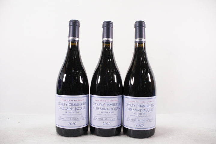 Bruno Clair Gevrey Chambertin Clos St Jacques 1er Cru 2020