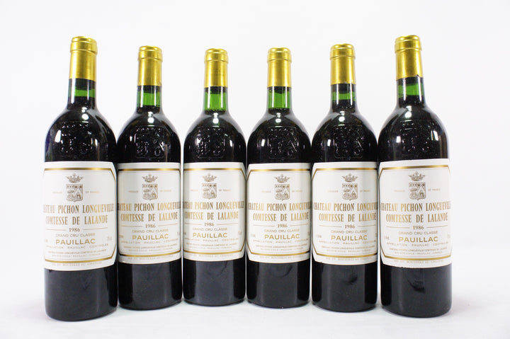 Chateau Pichon Longueville Comtesse de Lalande 1986