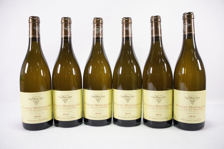 Francois Carillon Puligny Montrachet Les Folatieres 1er Cru 2014