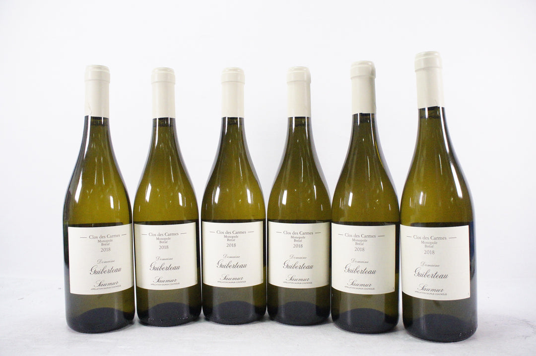 Guiberteau Saumur Blanc Clos des Carmes Monopole 2018