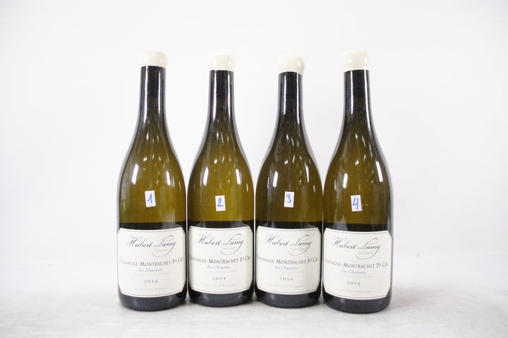 Hubert Lamy Chassagne Montrachet Les Chaumees 1er Cru 2014 *