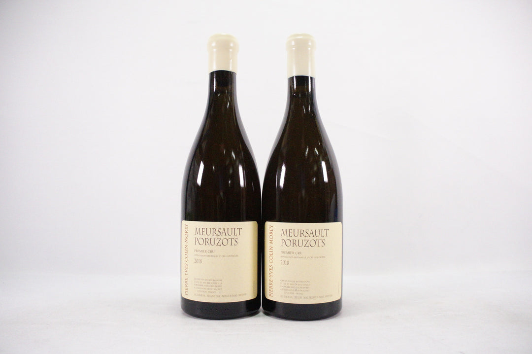 Pierre Yves Colin Morey Meursault Poruzots 1er Cru 2018