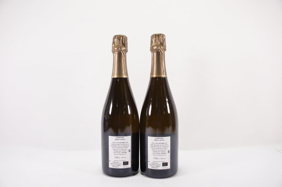 Benoit Lahaye Cuvee Violaine Brut Nature 2012