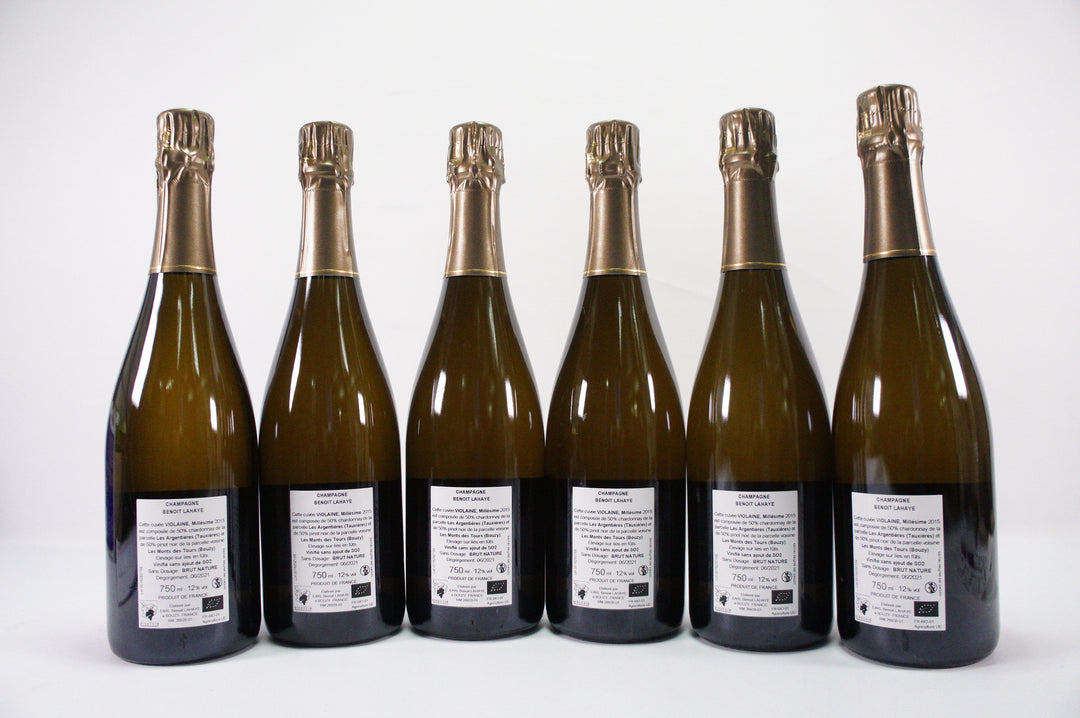 Benoit Lahaye Cuvee Violaine Brut Nature 2015