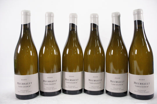 Dupont Fahn Raymond Meursault Les Clous 2020