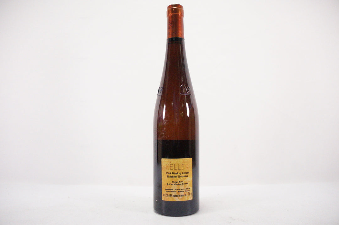 Keller Dalsheimer Hubacker Riesling Trocken Grosses Gewachs 2003