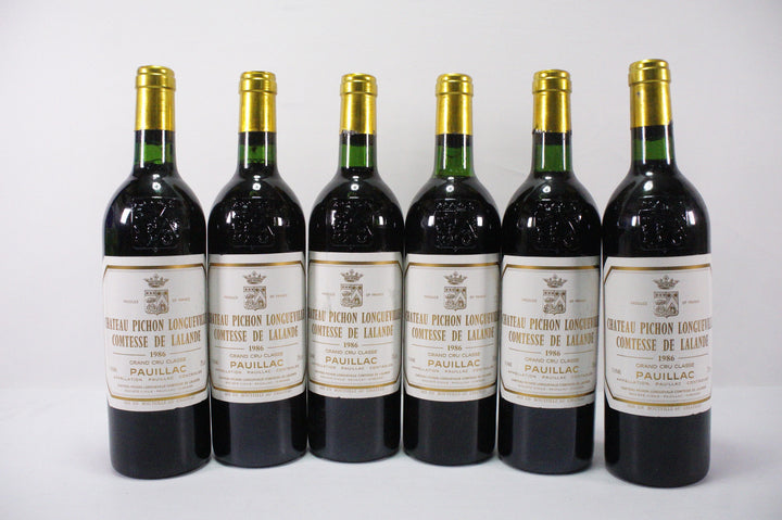 Chateau Pichon Longueville Comtesse de Lalande 1986